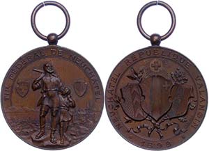 Medaillen Ausland vor 1900  Schweiz, ... 