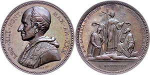 Medaillen Ausland vor 1900  Vatikan, Leo ... 