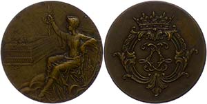 Medallions Foreign after 1900  Belgium, ... 
