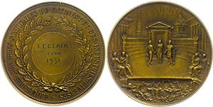 Medallions Foreign after 1900  France, ... 