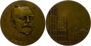 Medallions Foreign after 1900  Belgium, ... 