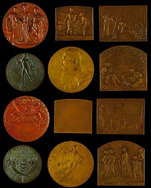 Medallions Foreign after 1900  France / ... 