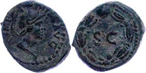 Coins Roman Imperial Period Domitianus, 81 / ... 