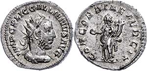 Münzen Römische Kaiserzeit Gallienus, ... 