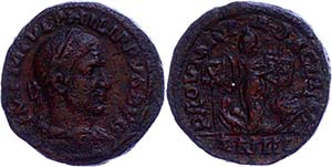Münzen der Römischen Provinzen Dakien, ... 