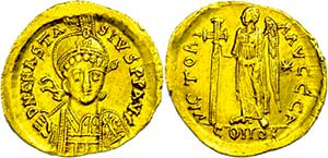 Coins Byzantium Anastasius I., 491-518, ... 