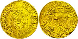 Jülich-Berg Duchy Gold guilders (3, 40 g), ... 