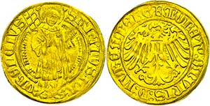 Nürnberg City Gold guilders, undated ... 