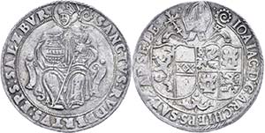 Salzburg Erzbistum Taler, o.J. (1560-1586), ... 