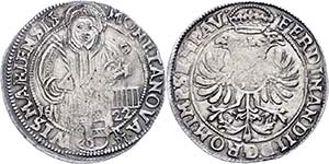 Wismar City Thaler, 1622, with title ... 