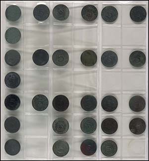 Coins Germany from 1933 to 1945 Lot to 29 x ... 