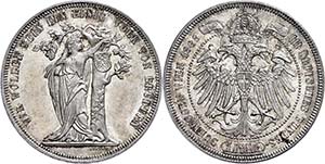 Old Austria Coins until 1918 Thaler, 1868, ... 