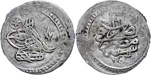 Coins of the Osman Empire Kurus (12, 55 g), ... 