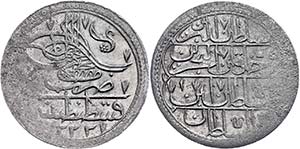 Coins of the Osman Empire Yüzlük (31, 78 ... 