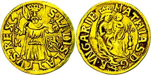 Ungarn Goldgulden, o.J.(1458-1490), Matthias ... 