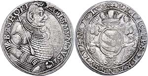 Ungarn Siebenbürgen, Taler, 1593, Sigismund ... 