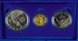 Coins USA Set to + and 1 Dollar silver and 5 ... 