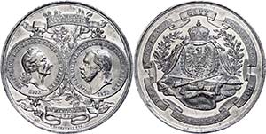 Medallions Germany before 1900 Prussia, tin ... 