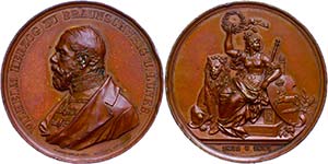 Medallions Germany before 1900 Brunswick ... 