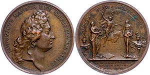Medallions Foreign before 1900 France, louis ... 