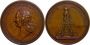 Medaillen Ausland vor 1900 Polen, Stanislaus ... 