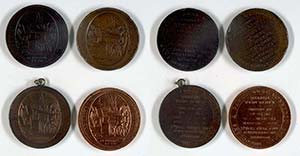 Medaillen Ausland vor 1900 Frankreich, 4x ... 