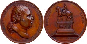 Medaillen Ausland vor 1900 Frankreich, Louis ... 