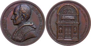 Medallions Foreign after 1900 Vatican, Leo ... 