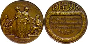 Medaillen Ausland nach 1900 Österreich, ... 