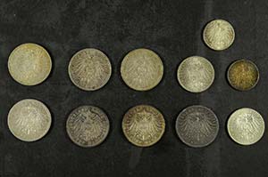 German Coins After 1871 BADEN, ... 