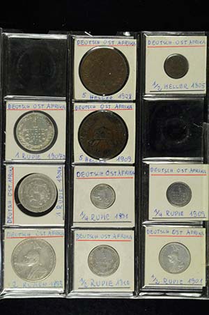 German Colonies Collection of 30 embossments ... 