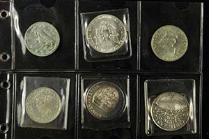 Europe Lot from mostly silver medals and ... 