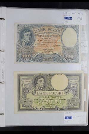 Banknotes of Europe Poland, collection from ... 