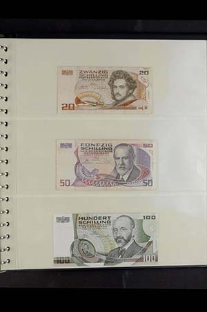 Banknoten Europa Österreich, ... 