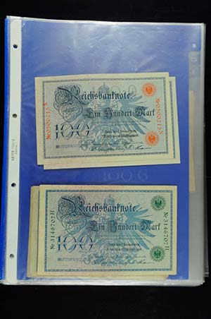 Sammlungen Papiergeld Deutschland ab ca. ... 
