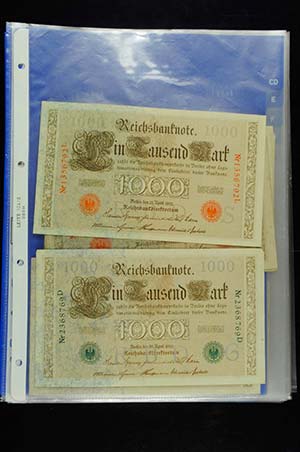 Sammlungen Papiergeld Deutschland ... 