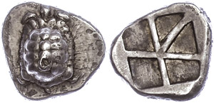 Ancient Greek coins Aegina, stater (12.11g), ... 