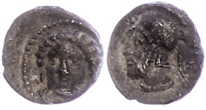 Ancient Greek coins Cilicia, Tarus, obol (0, ... 