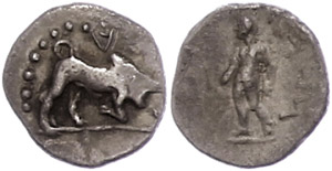 Ancient Greek coins Asia Minor, indefinite ... 