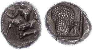 Ancient Greek coins Cilicia, Soloi, silver ... 