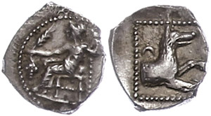 Ancient Greek coins Cilicia, obol (0, 75g), ... 