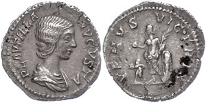 Münzen Römische Kaiserzeit Plautilla, ... 
