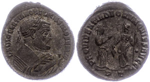 Coins Roman Imperial period Diocletianus, ... 