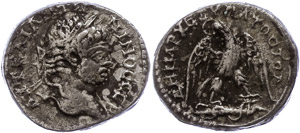 Coins from the Roman provinces Ceasarea ... 