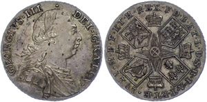 Great Britain Shilling, 1787, Georg III., ... 