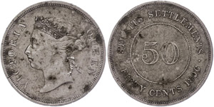 Grossbritannien 50 Cent, 1901, Victoria, ... 