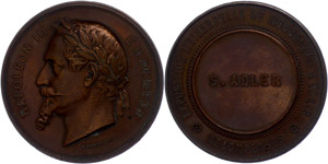 Medallions foreign before 1900 France, Medal ... 