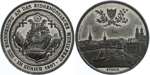Medallions foreign before 1900 Switzerland, ... 