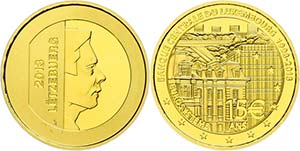 Belgium 15 Euro, Gold, 2013, 15 years ... 