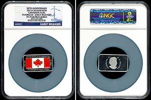 Canada 50 Dollars, 2015, Canadian flag, in ... 